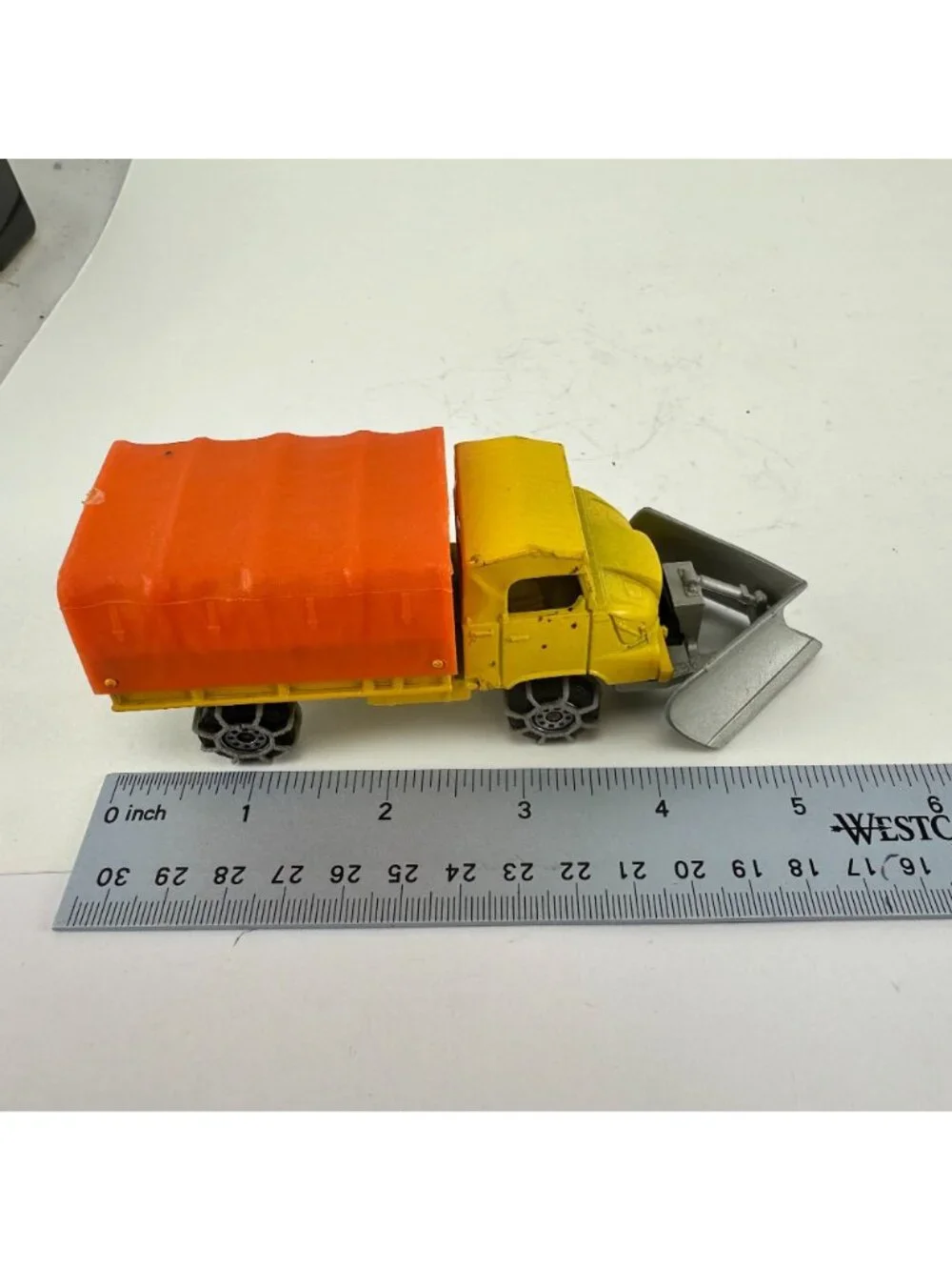 Solido Simca #235 Unic S.U.M.B. 4X4 Model Toy Plow Truck